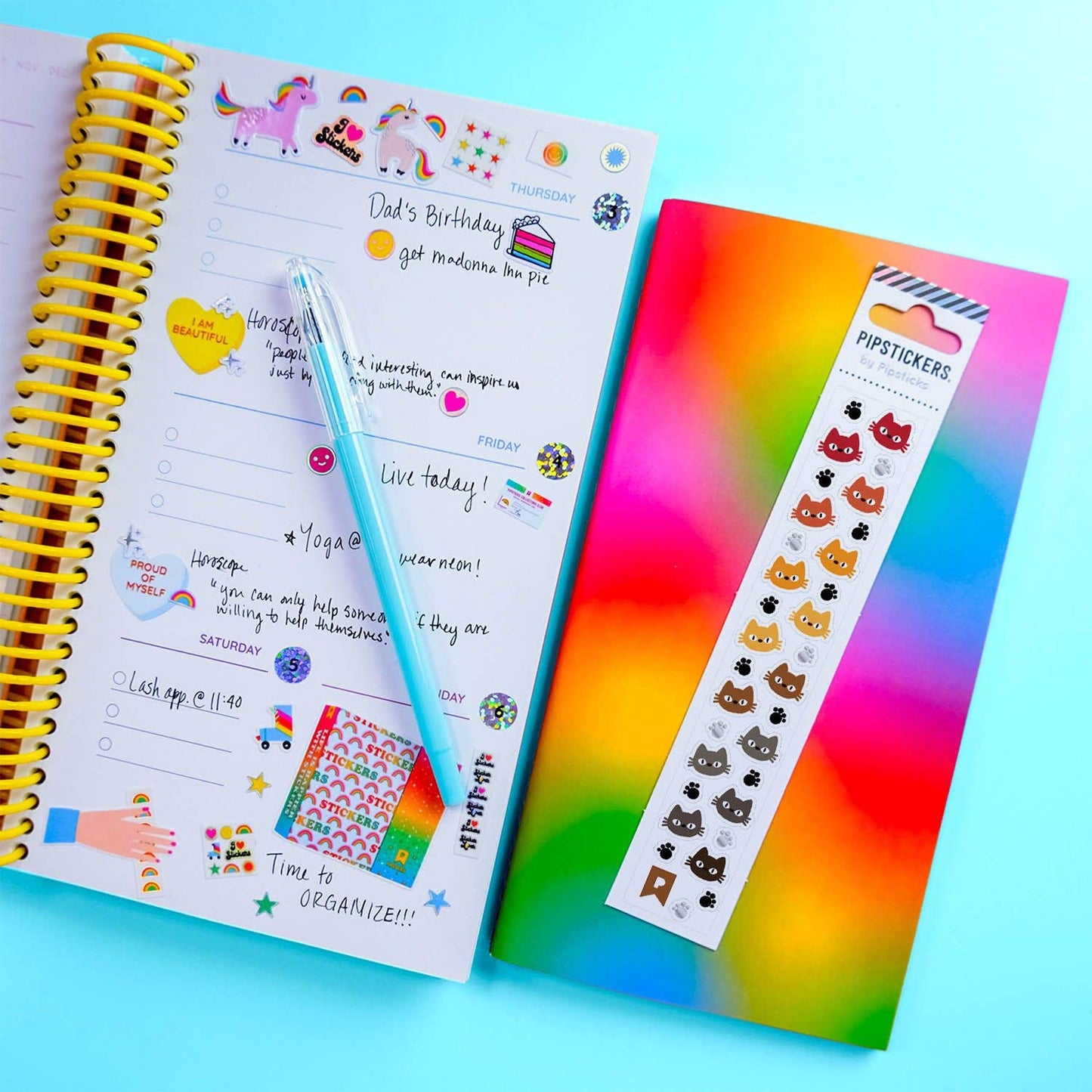 Feline Faces Mini Stickers