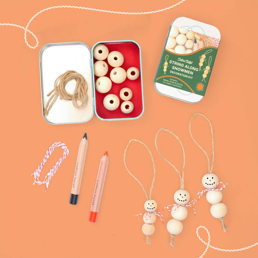 Make Your Own Christmas Snowman Decorations