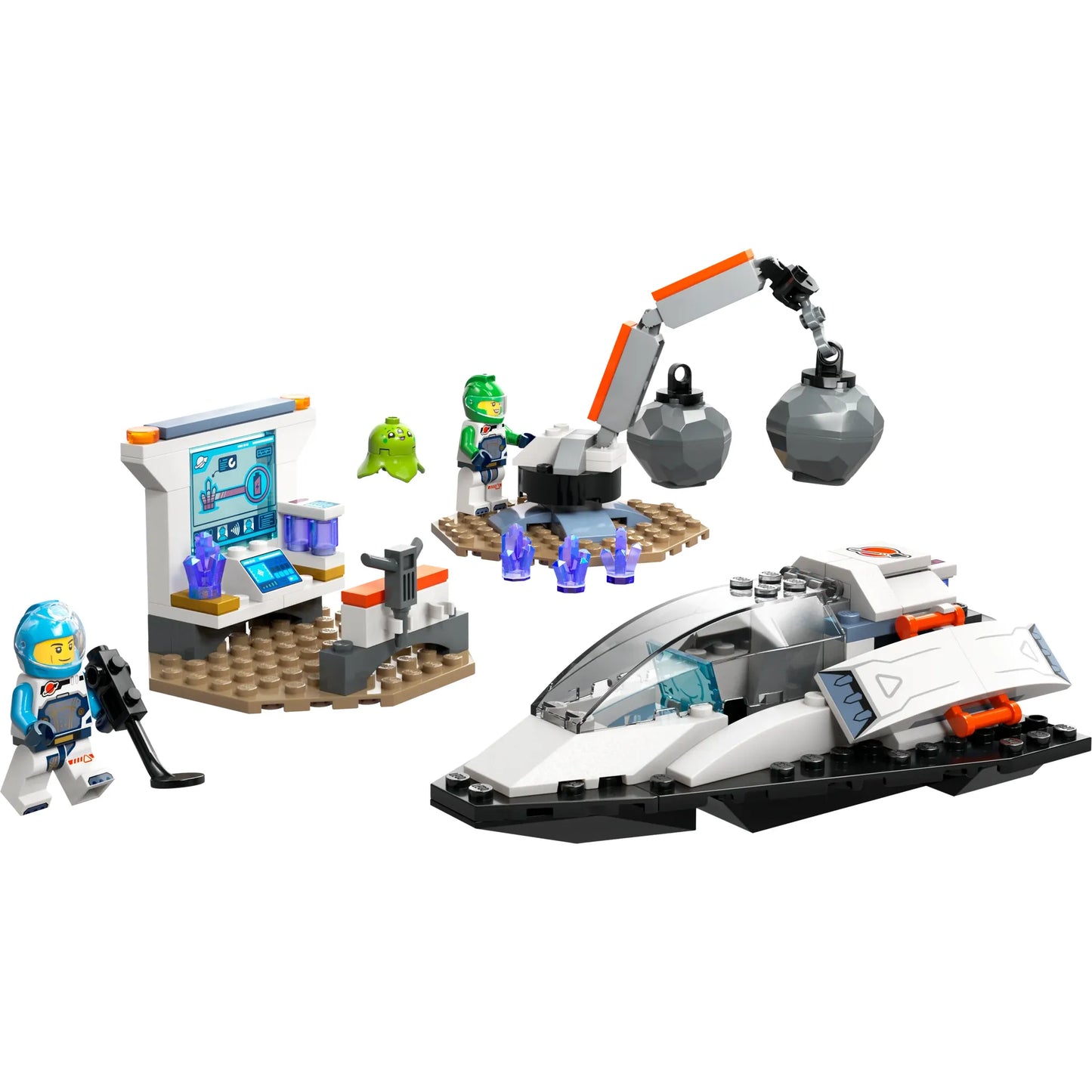 City Space: Spaceship and Asteroid Discovery Building Set