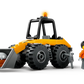 City: Yellow Construction Wheel Loader Building Set