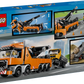 City: Heavy Duty Recovery Tow Truck with Crane Building Set