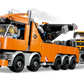 City: Heavy Duty Recovery Tow Truck with Crane Building Set