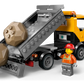 City: Heavy Duty Recovery Tow Truck with Crane Building Set