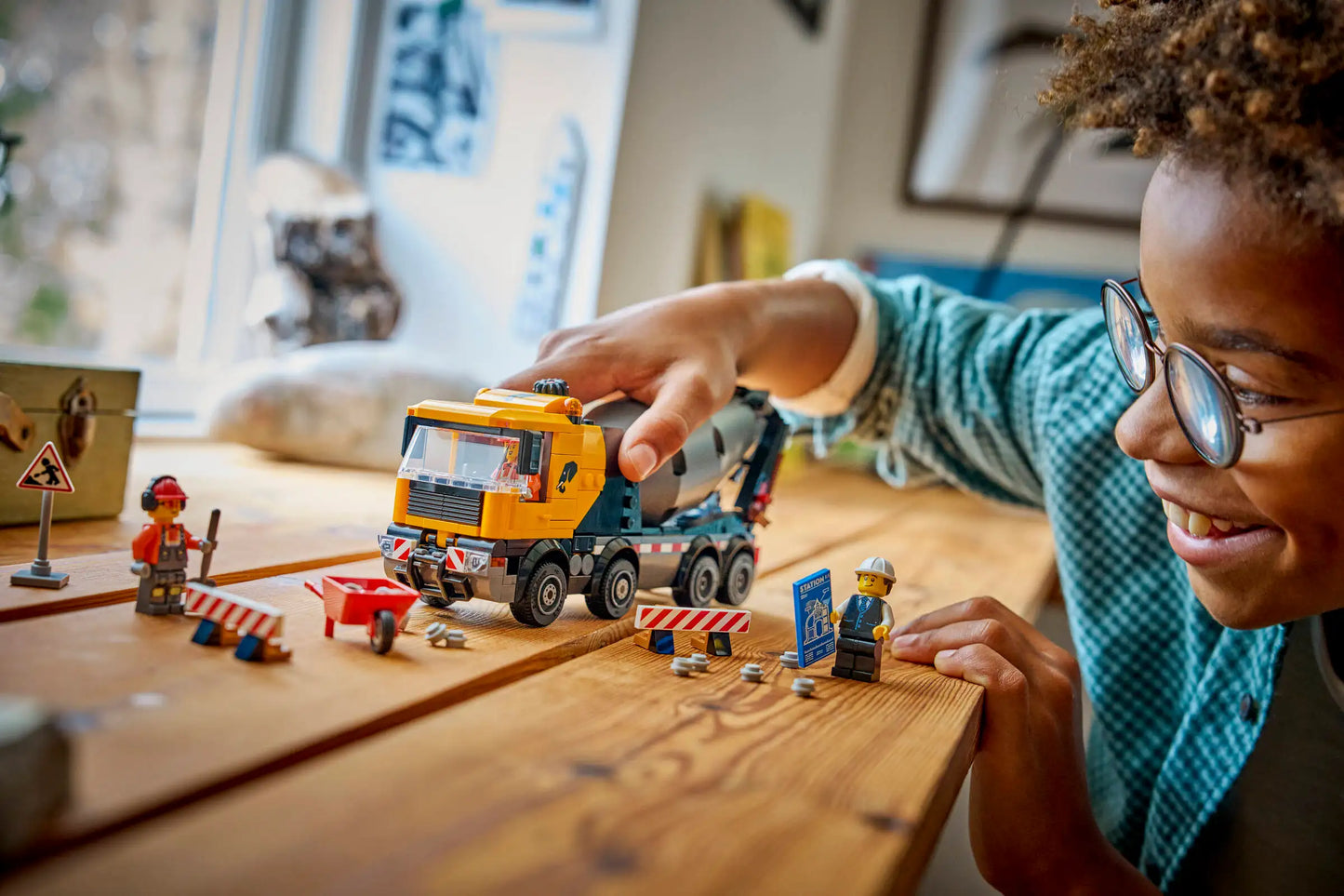 City: Cement Mixer Building Set