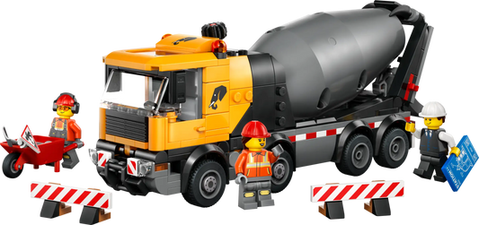 City: Cement Mixer Building Set