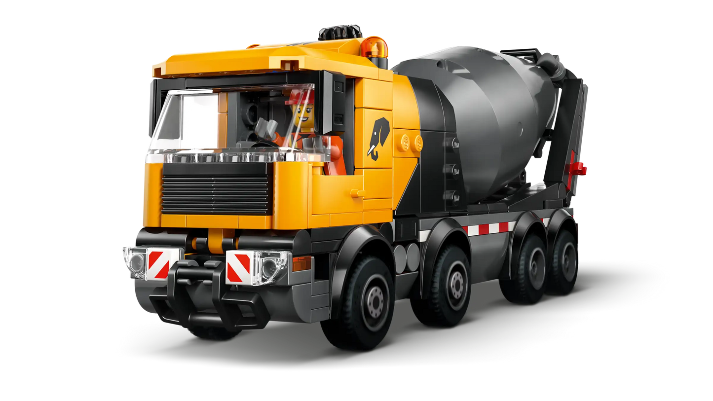 City: Cement Mixer Building Set