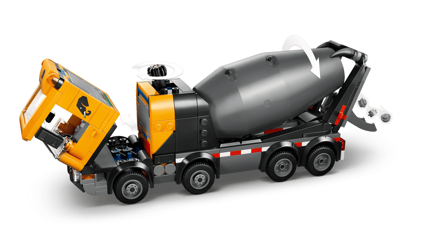 City: Cement Mixer Building Set