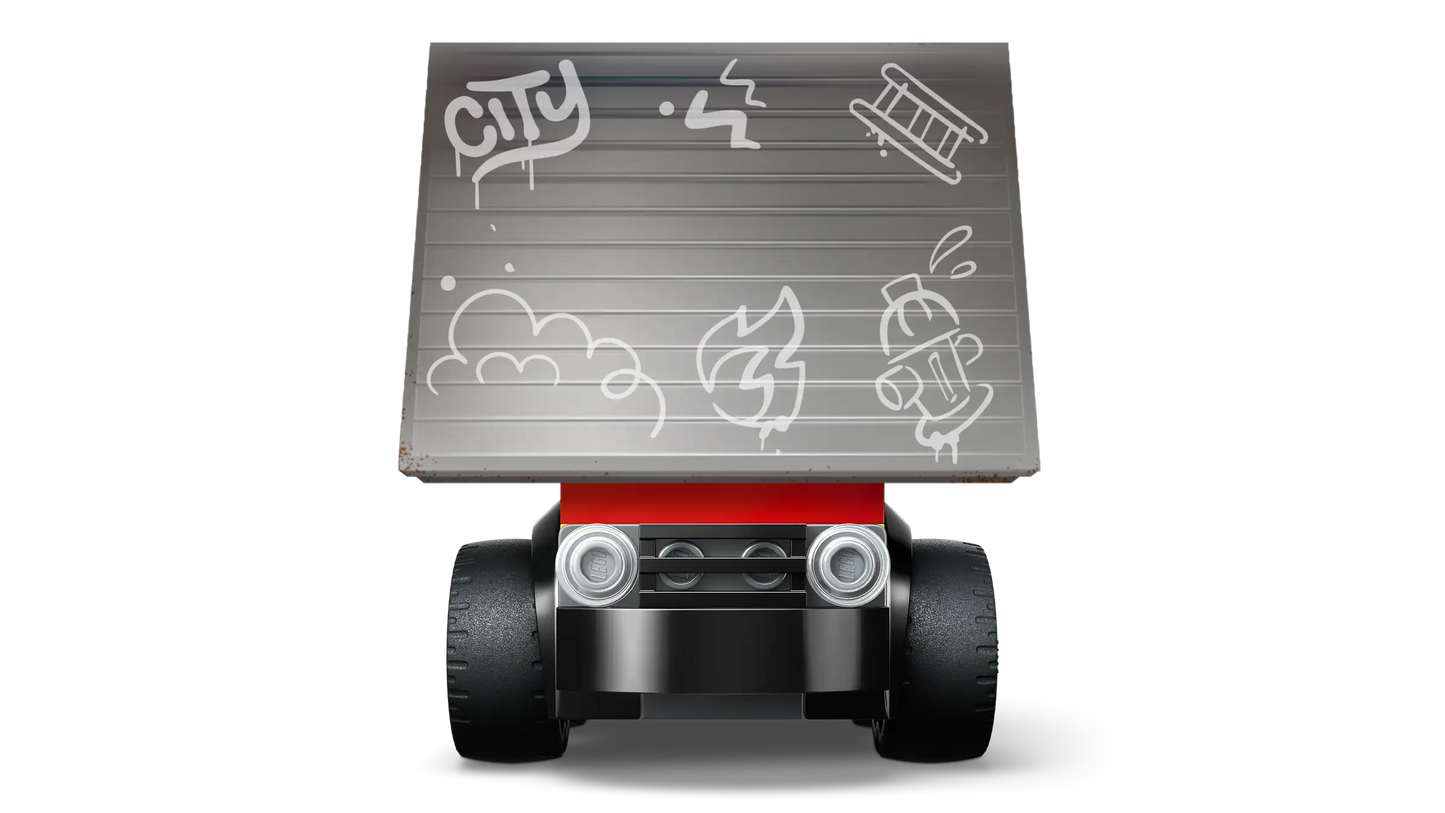 City Rides: Fire Truck Building Set