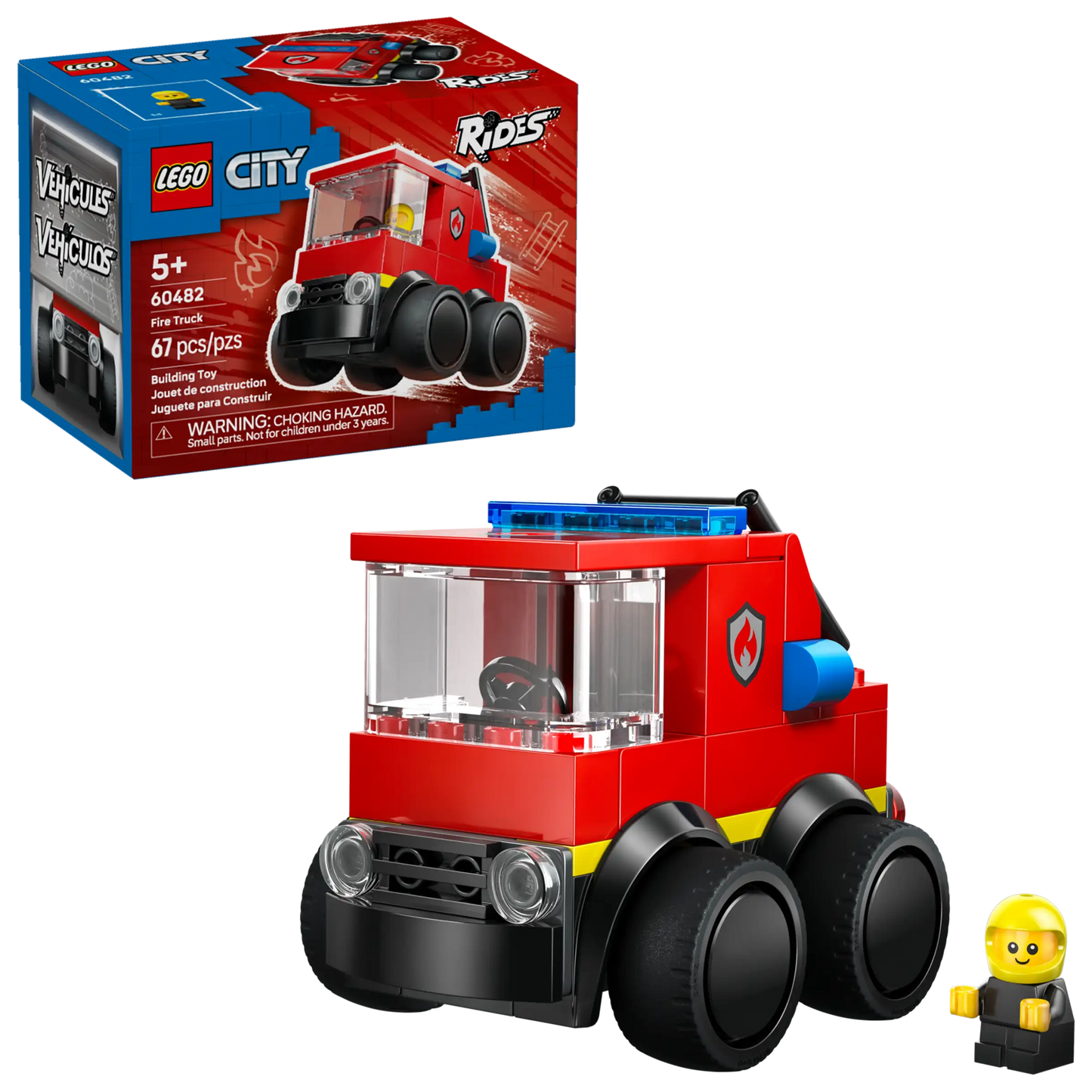 City Rides: Fire Truck Building Set
