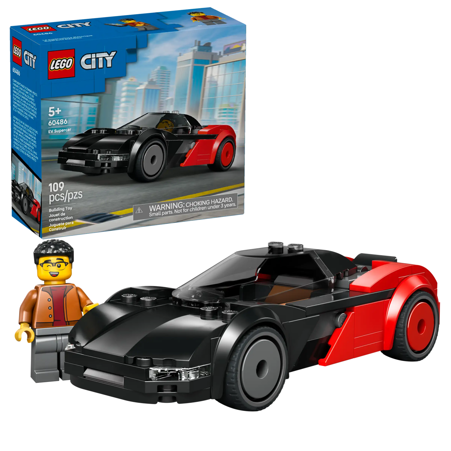 City: EV Supercar Building Set