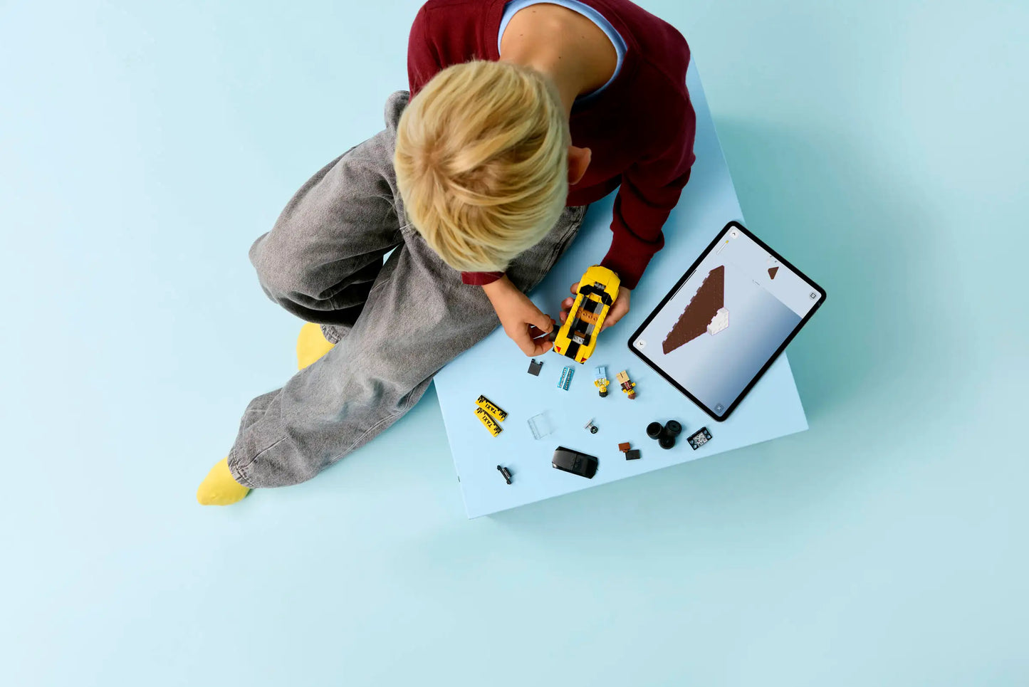 City: Yellow Taxi Building Set