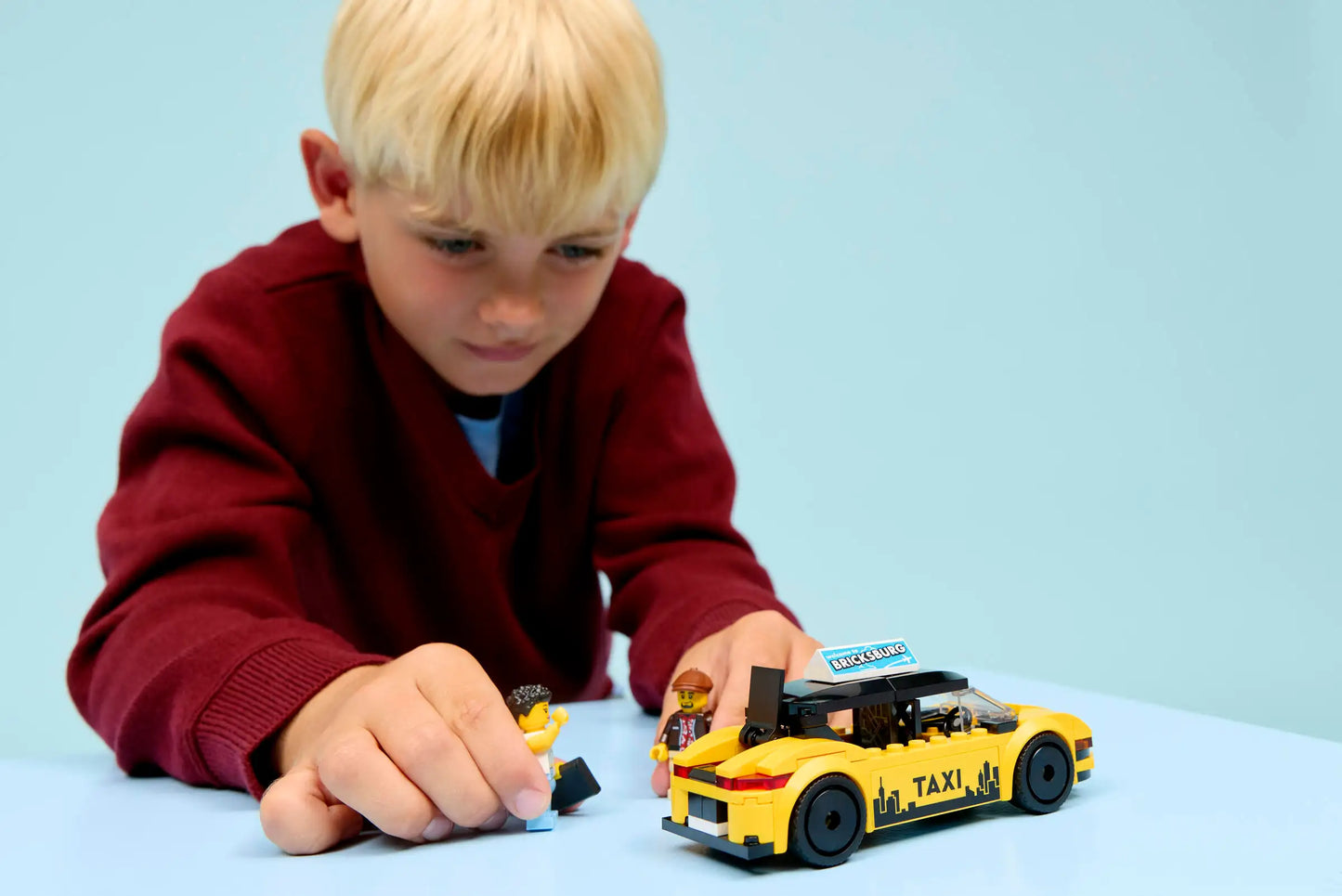 City: Yellow Taxi Building Set