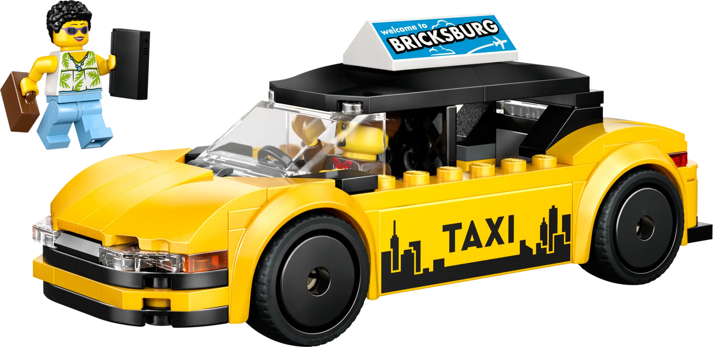 City: Yellow Taxi Building Set
