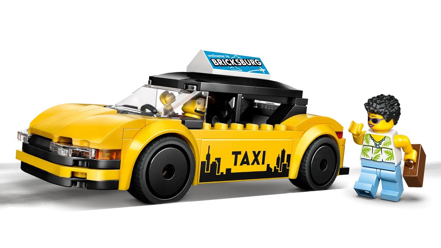 City: Yellow Taxi Building Set