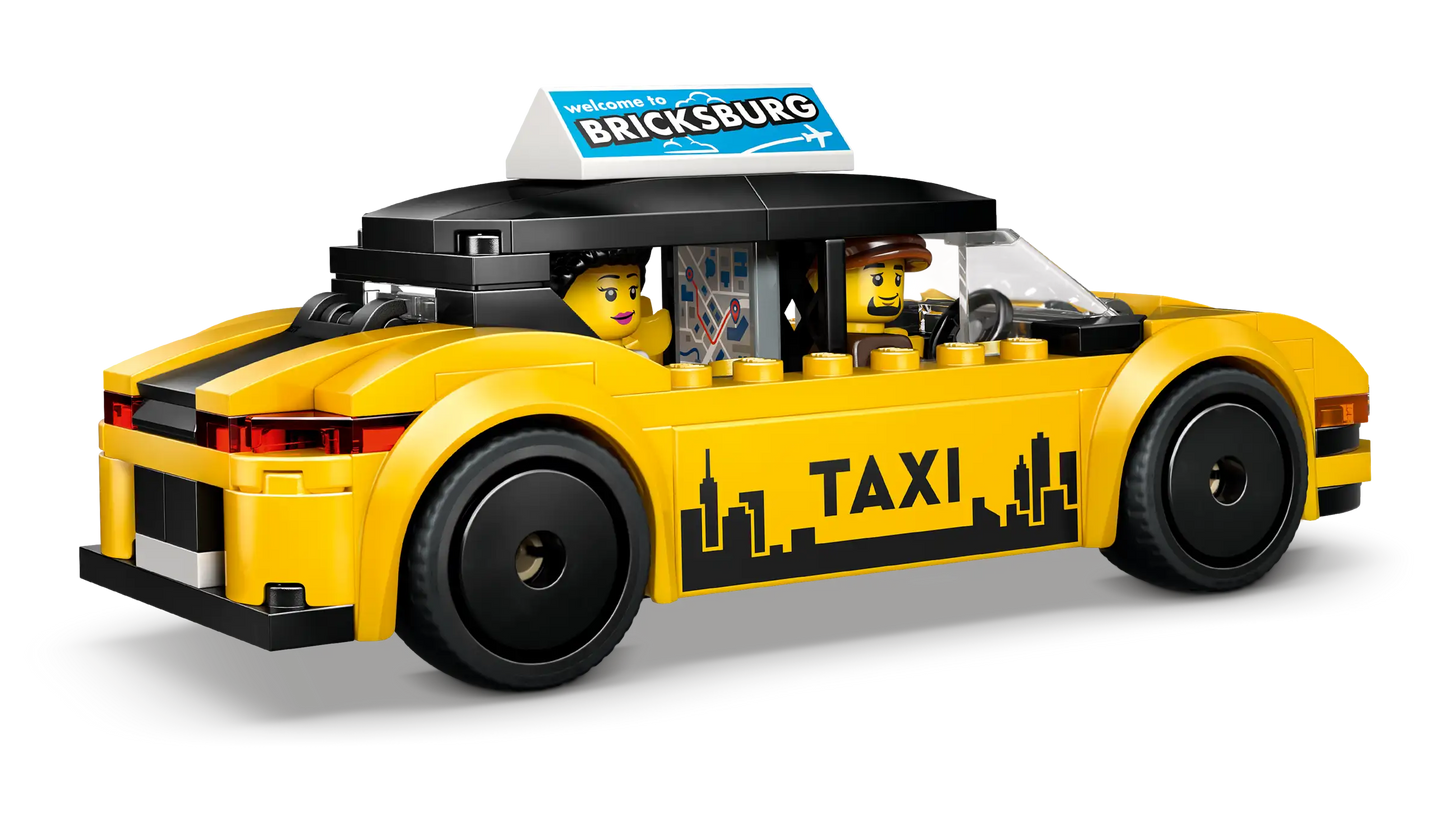 City: Yellow Taxi Building Set