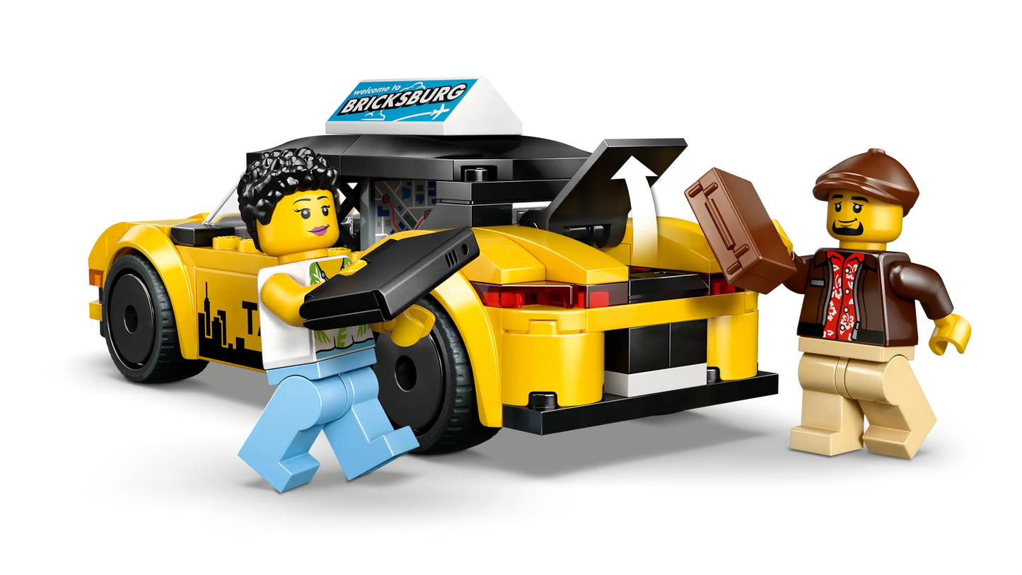 City: Yellow Taxi Building Set