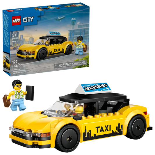 City: Yellow Taxi Building Set