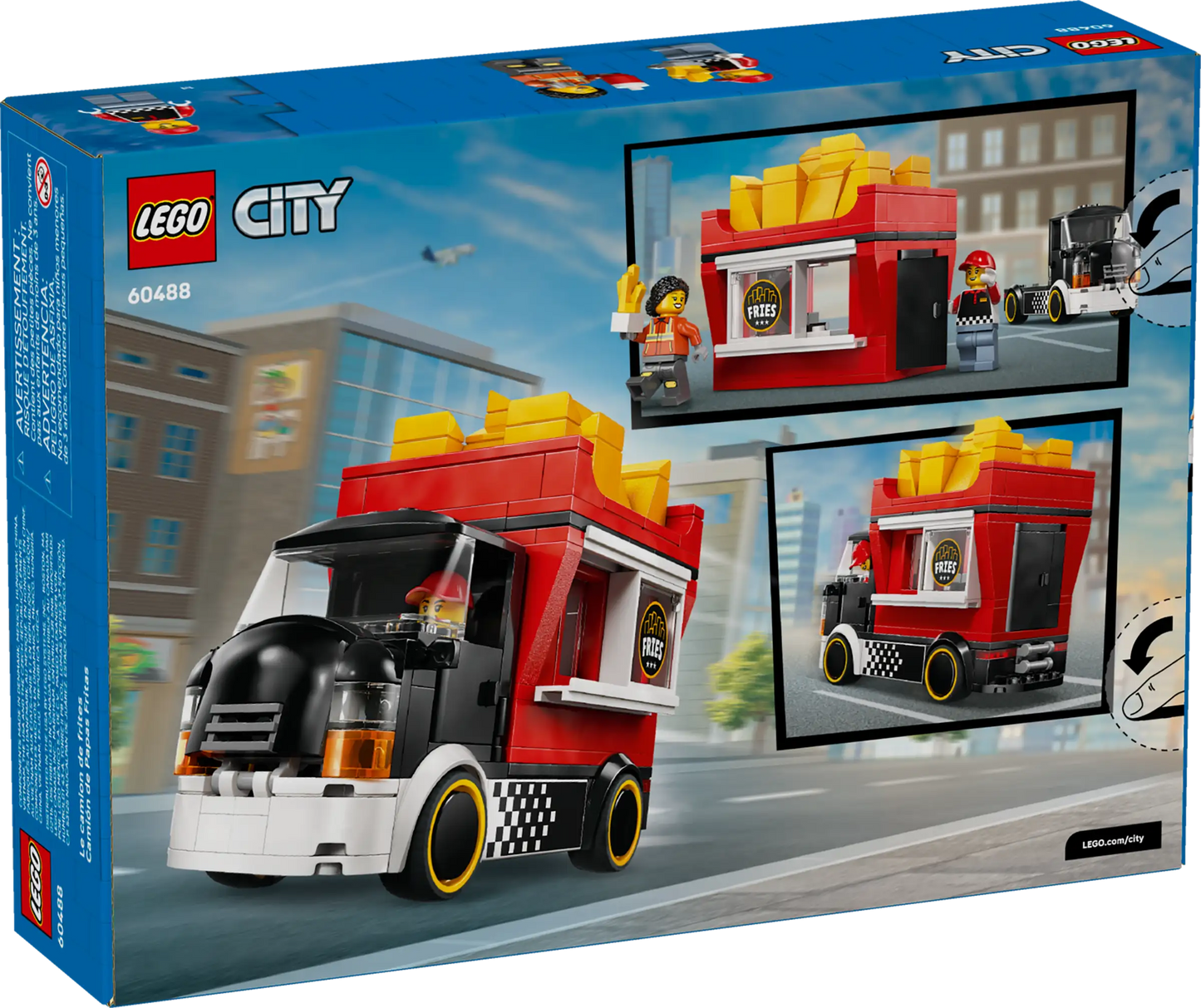 City: Fries Food Truck Building Set