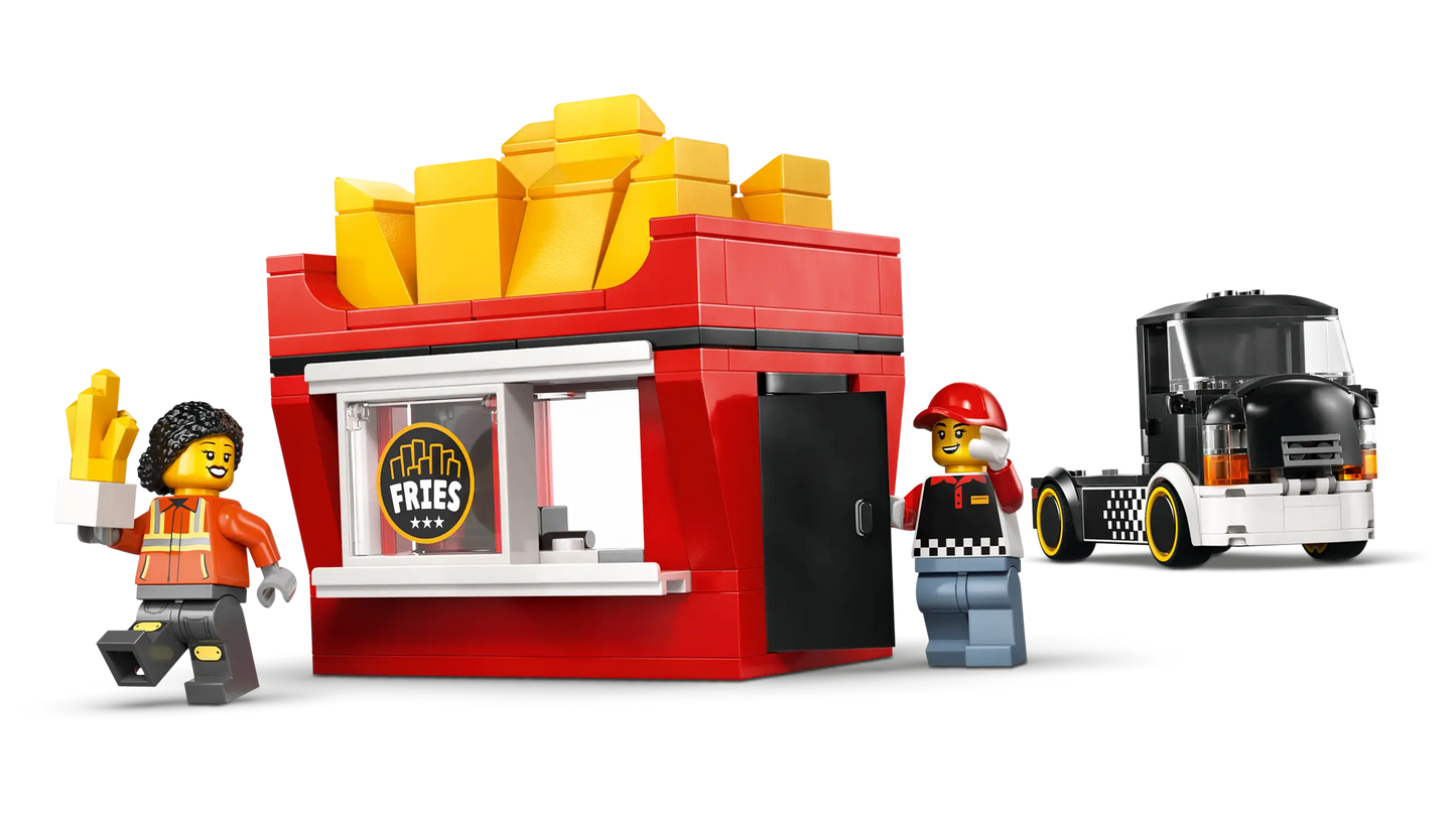 City: Fries Food Truck Building Set