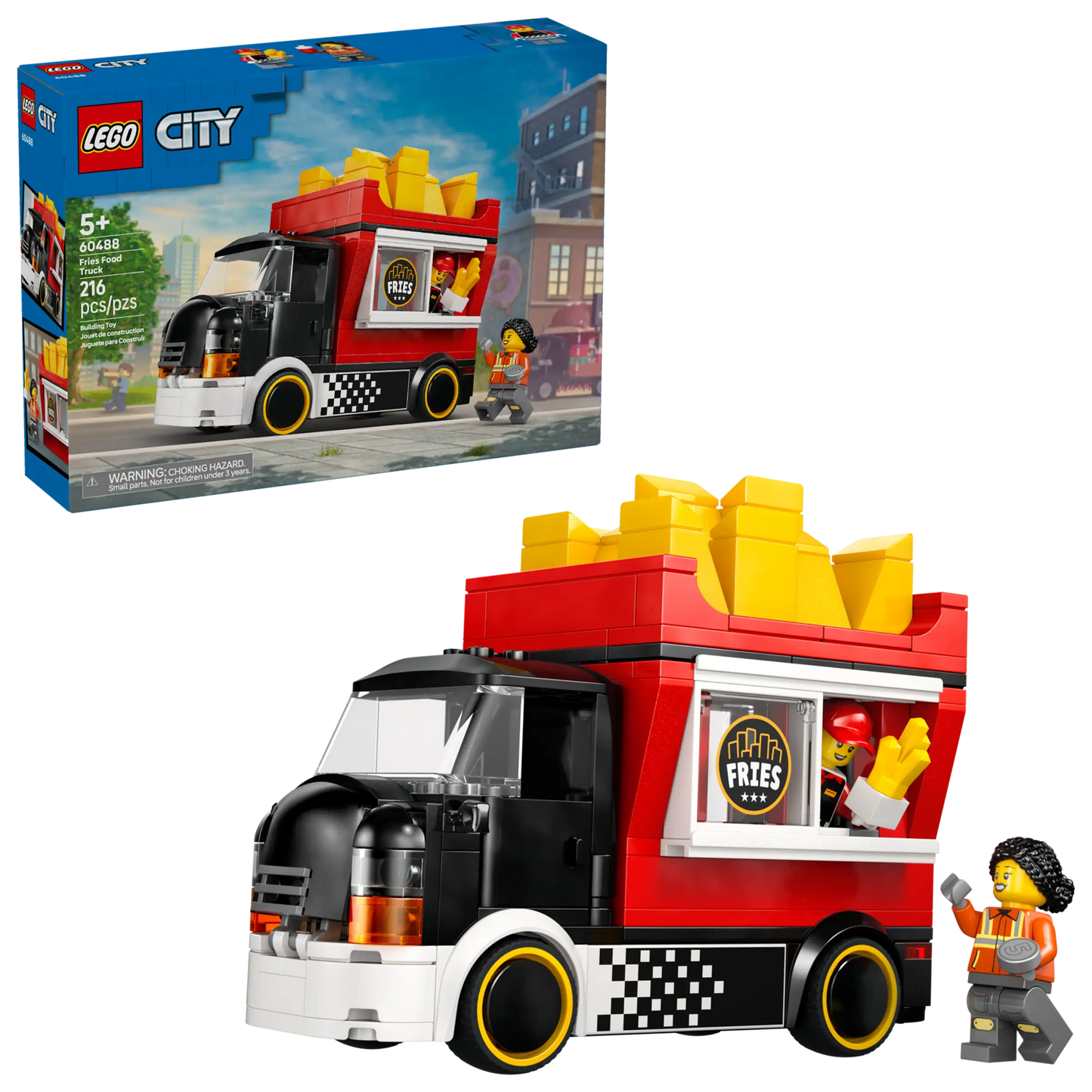 City: Fries Food Truck Building Set