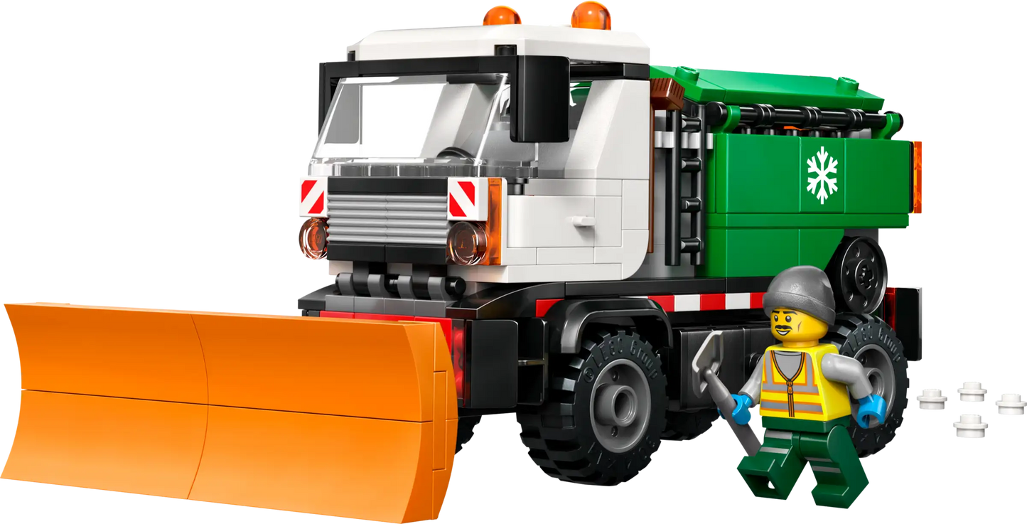 City: Snowplow Building Set