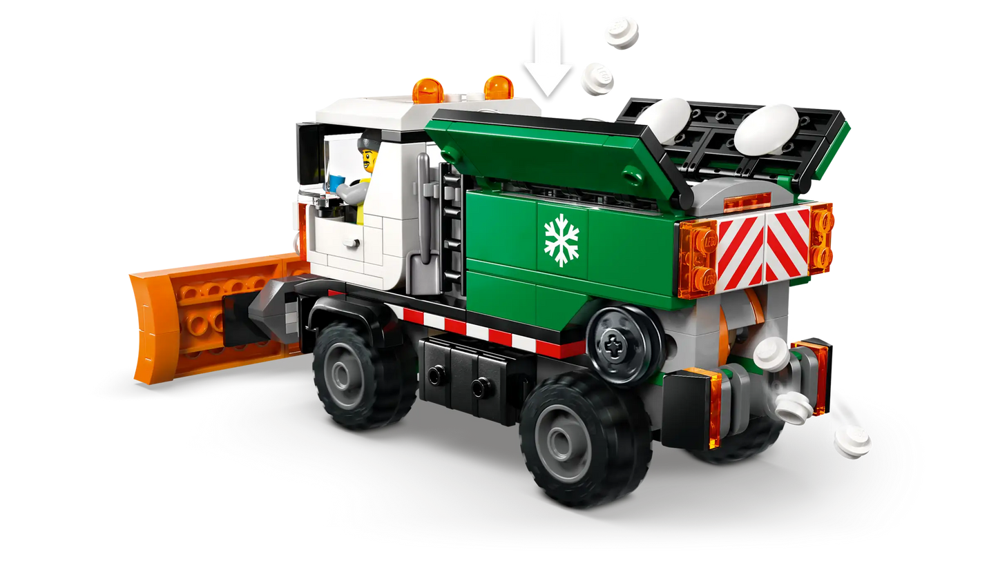 City: Snowplow Building Set