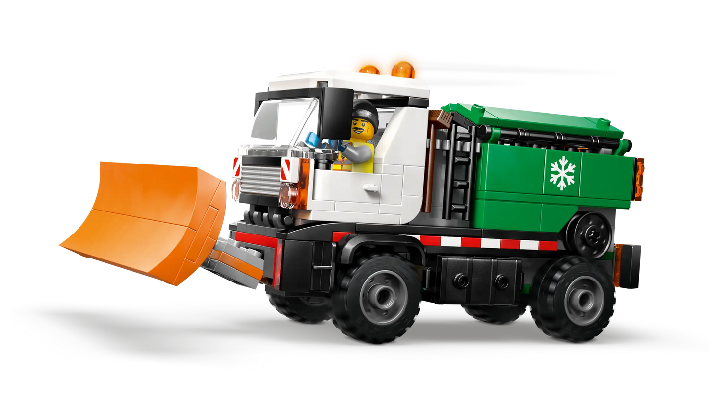 City: Snowplow Building Set