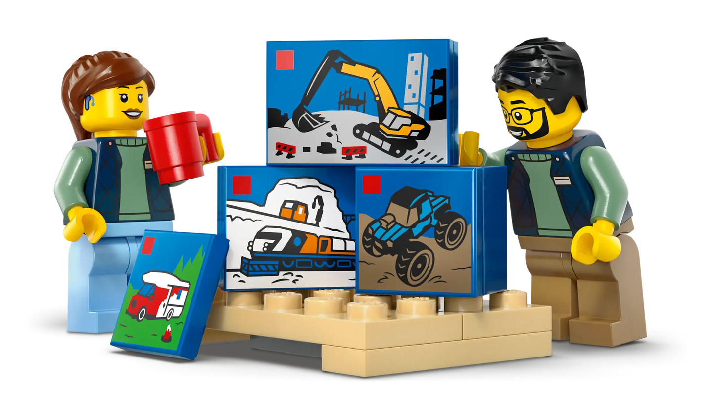 City: The Lego Van Building Set