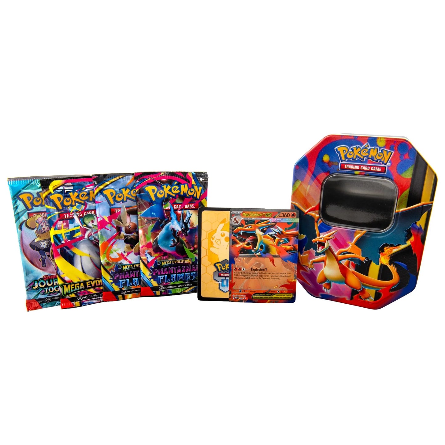 Pokémon Trading Card Game: Mega Charizard Tin
