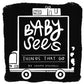 Baby Sees Things That Go - A High Contrast Board Book for Babies