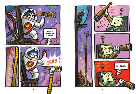 The First Cat in Space and The Baby Pirate's Revenge - Hardcover Graphic Novel (Book 4)