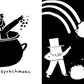 Baby Sees Fairy Tale Creatures - A High Contrast Board Book for Babies