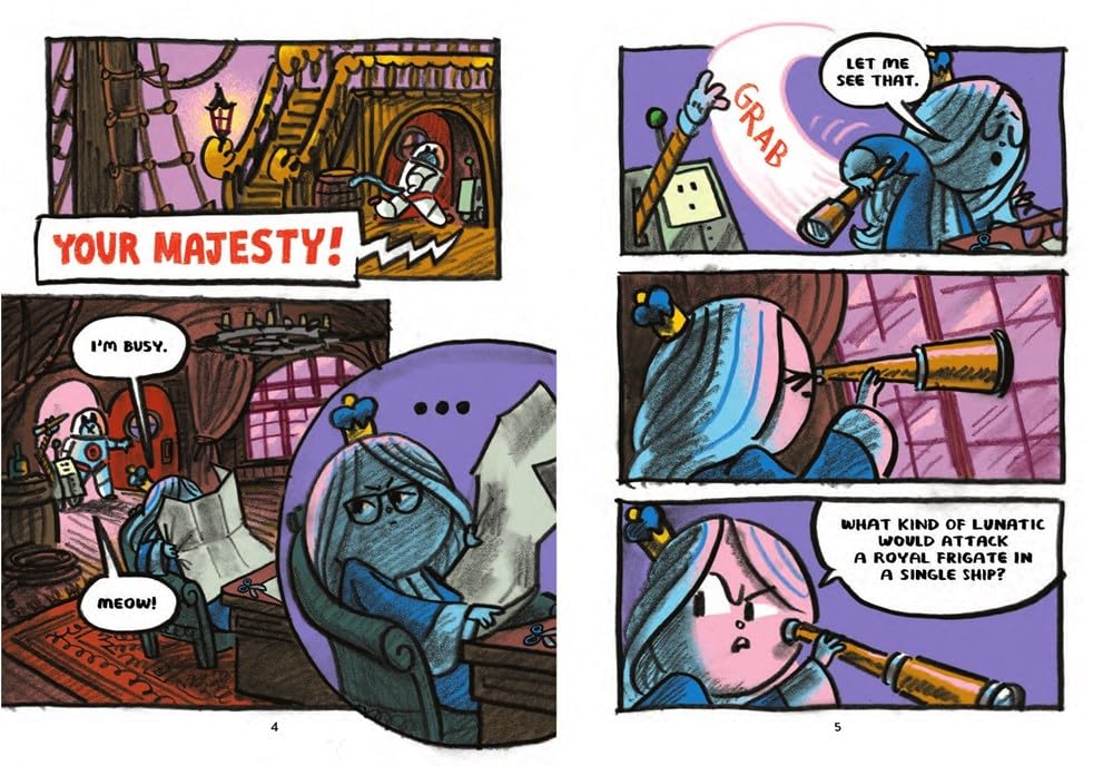 The First Cat in Space and The Baby Pirate's Revenge - Hardcover Graphic Novel (Book 4)