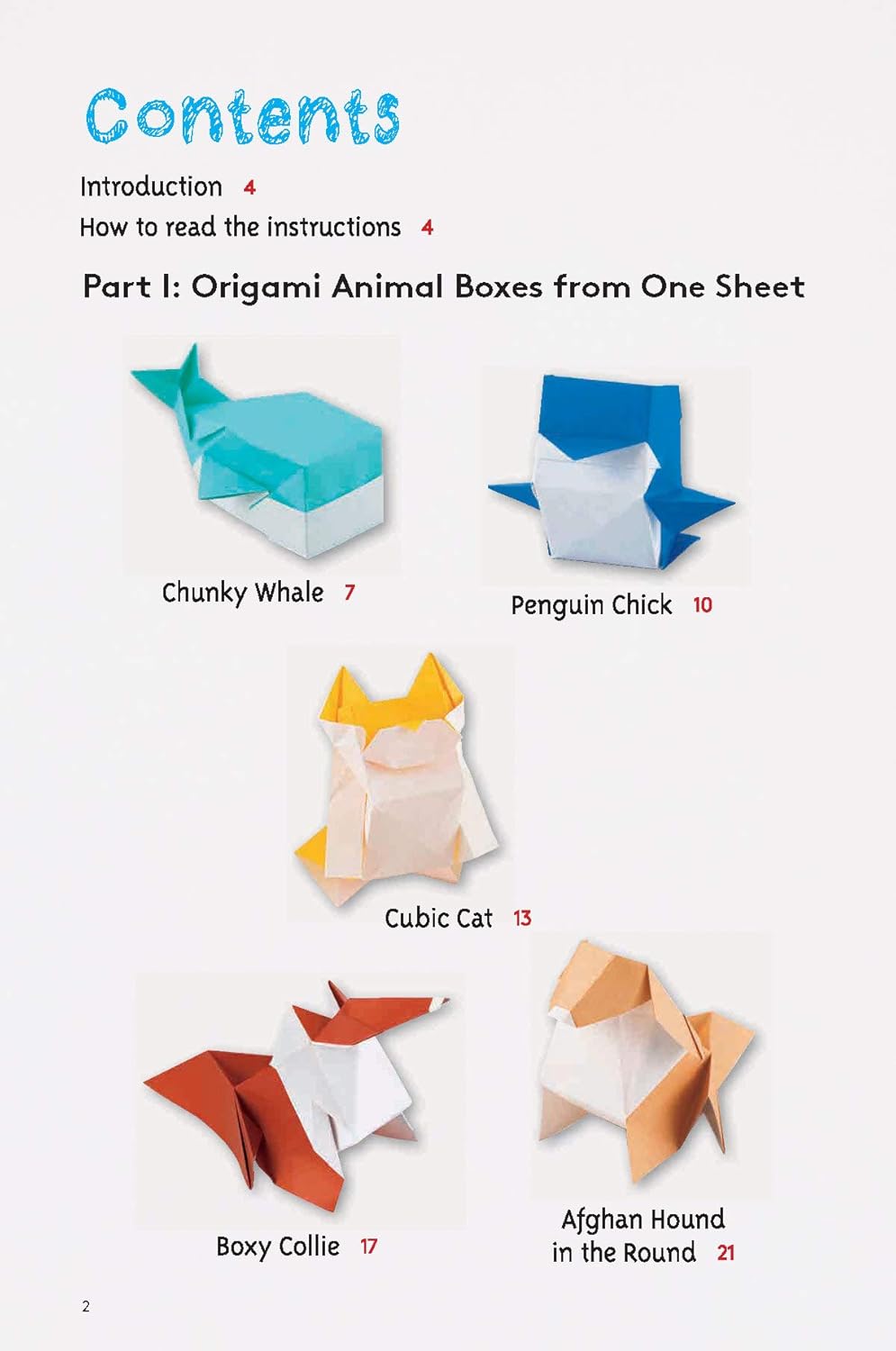 Origami Animal Boxes - Activity Kit