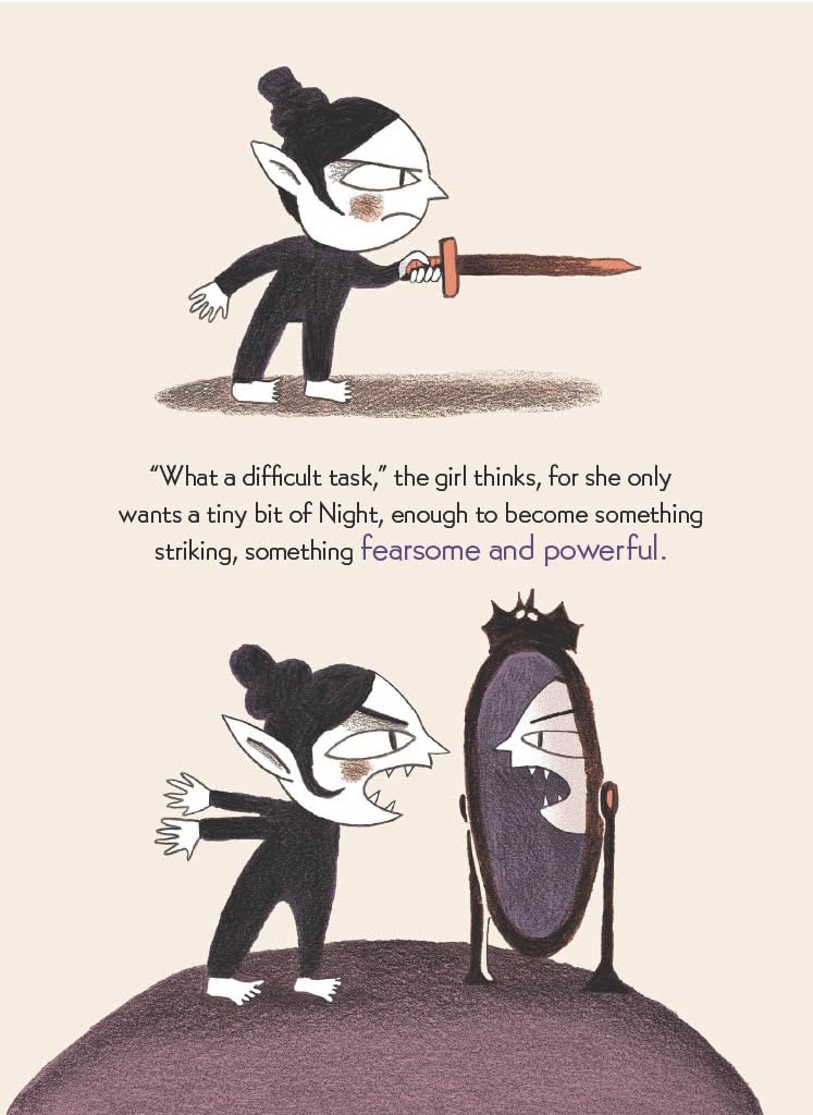 Vampire Girl Conquers the Night - Hardcover Picture Book