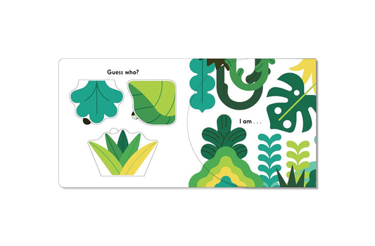 Guess Who in the Jungle - Board Book