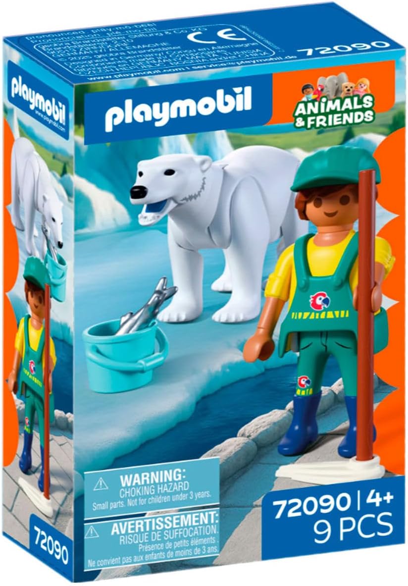 Animals & Friends: Polar Bear & Zookeeper