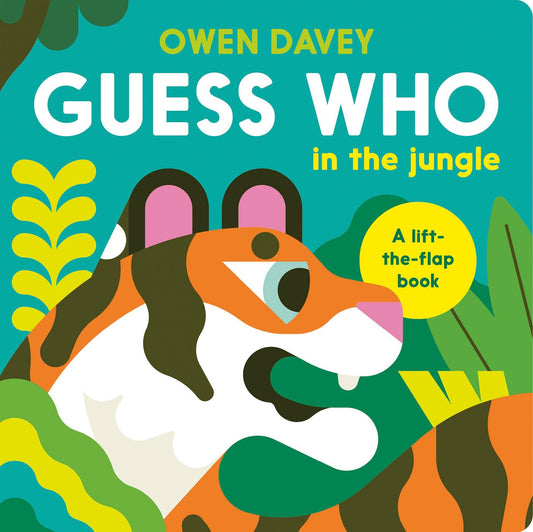 Guess Who in the Jungle - Board Book
