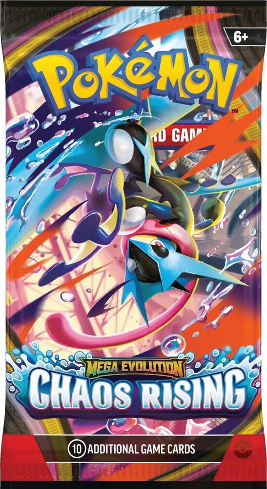 Pokémon TCG: Mega Evolution Chaos Rising Checklane Blister