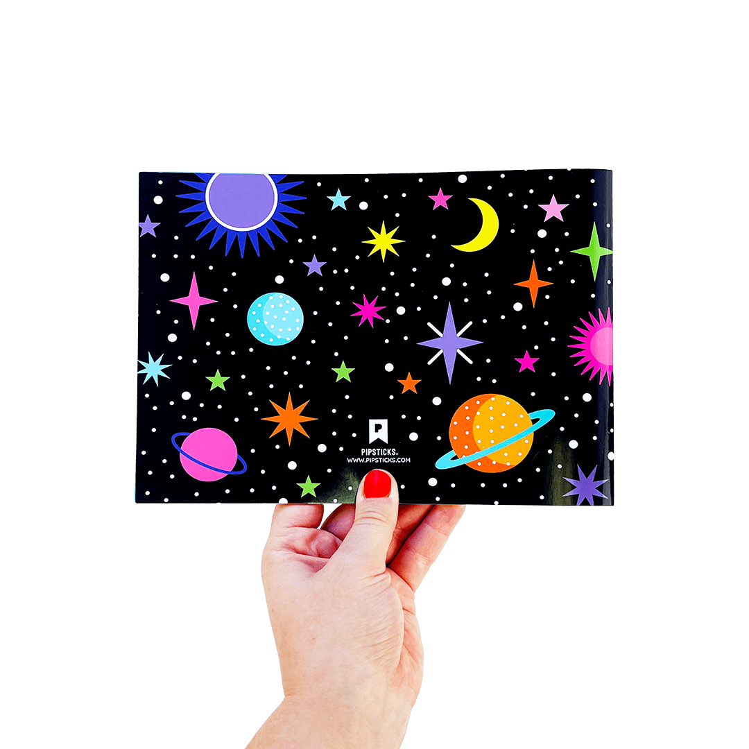 Colorful Cosmos Sticker Collector Book