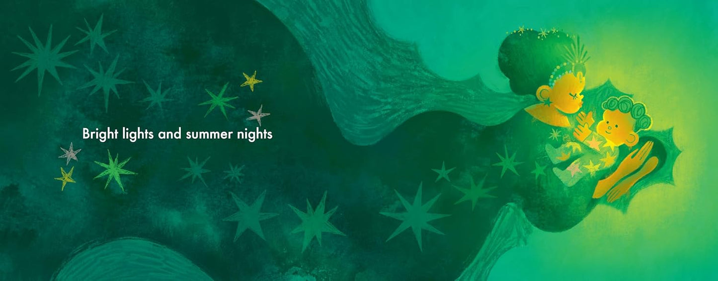 Bright Lights & Summer Nights - Hardcover Picture Book