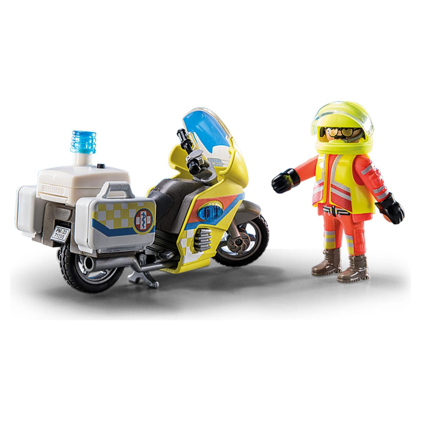 City Life Rescue Motorcycle with Flashing Light