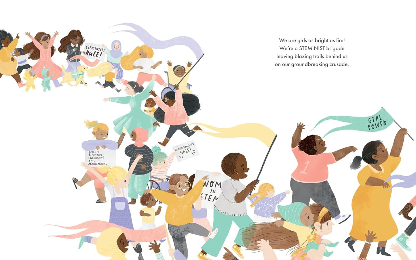A Steminist Force - Hardcover Picture Book