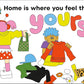 A Little Book About Home - Board Book