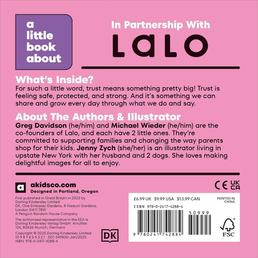 A Little Book About Trust - Board Book