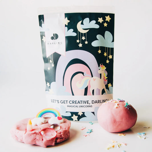 Let's Get Creative Darling Dough Kit - Magical Unicorn