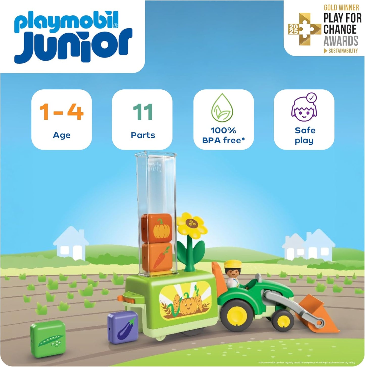 Junior: Tractor with Load & Drop Planter