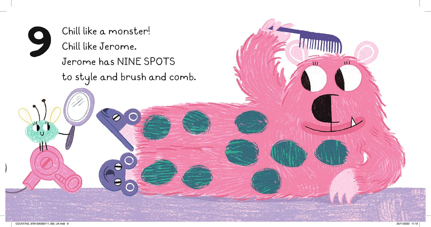 Monsters Play . . . Counting!: Board Book