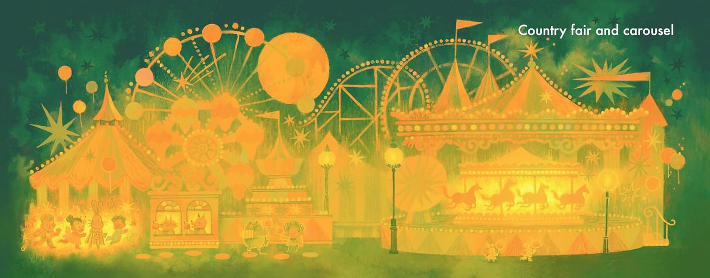 Bright Lights & Summer Nights - Hardcover Picture Book