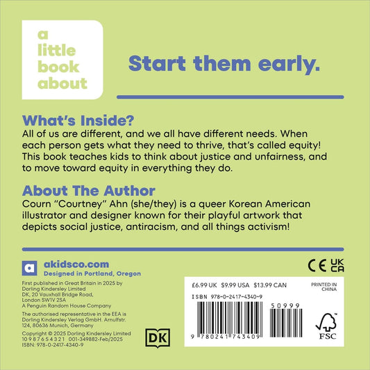 A Little Book About Equity - Board Book